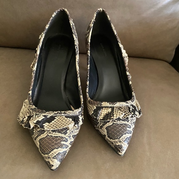 Isabel marant snakeskin pumps size 38 - Picture 2 of 5